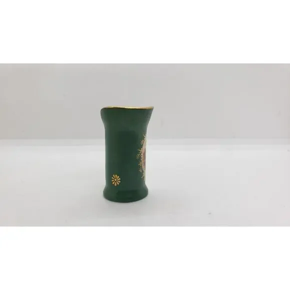 Vintage Limoges Miniature Pitcher Porcelain with 24k Gold Trim Courting Couple - Picture 6 of 10